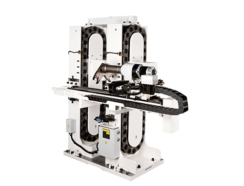 車(chē)銑復(fù)合遠(yuǎn)距離平移式臥式雙刀庫(kù)